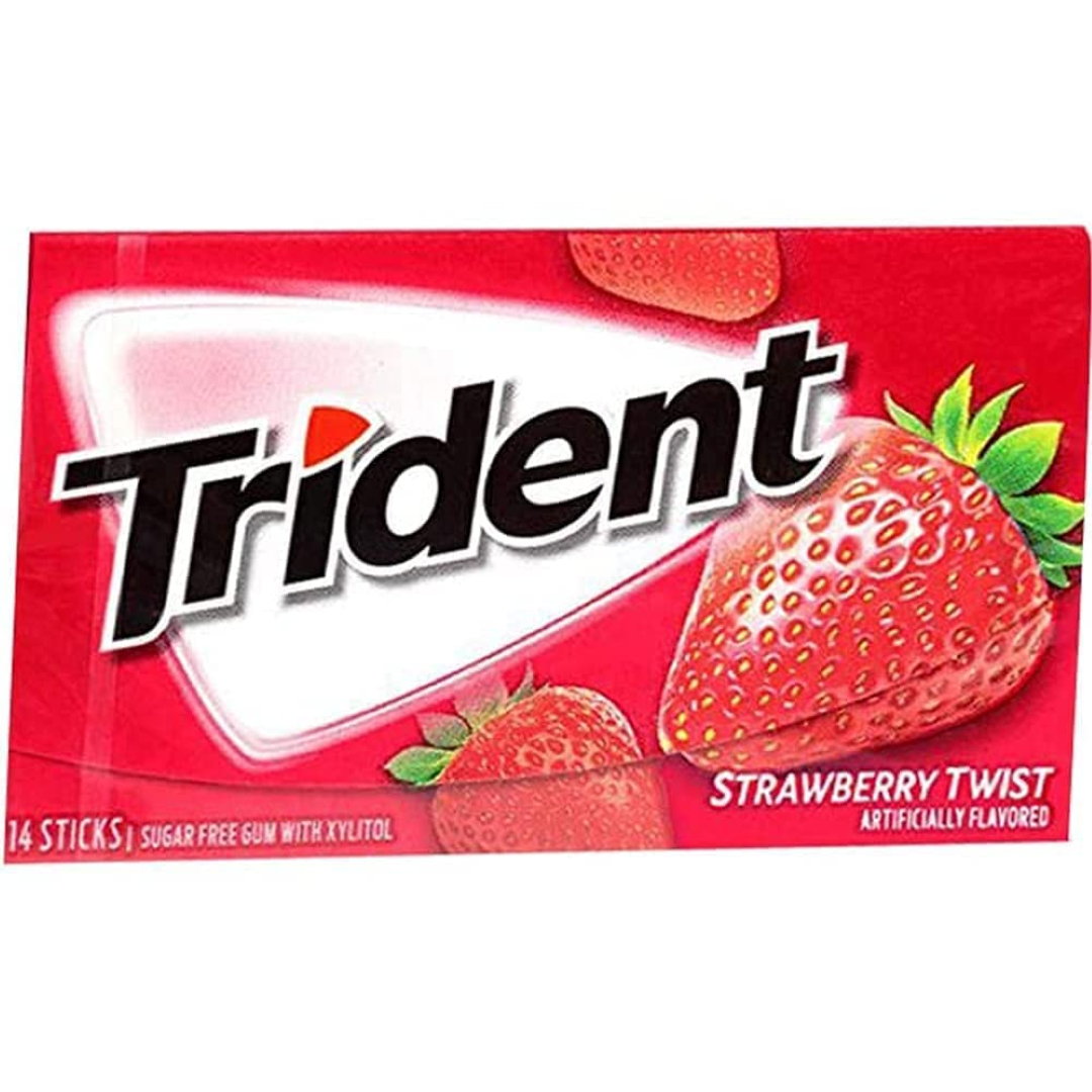 TRIDENT STRAWBERRY TWIST FLAVOUR